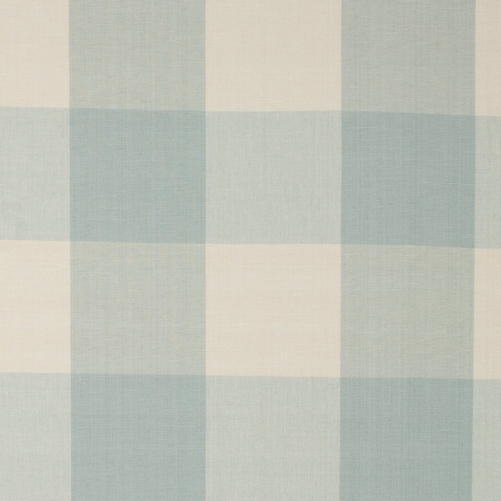 Spa Blue Buffalo Checked Cotton Woven - Joann Fabrics
