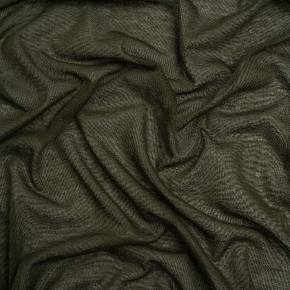 Featherweight Rayon Jersey - Army Green - Designer Deadstock - Joann Fabrics