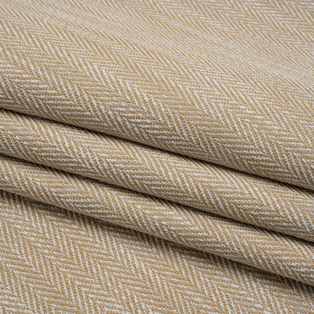 Recycled Polyester Home Decor Twill - Maize Herringbone - British Imported - Joann Fabrics