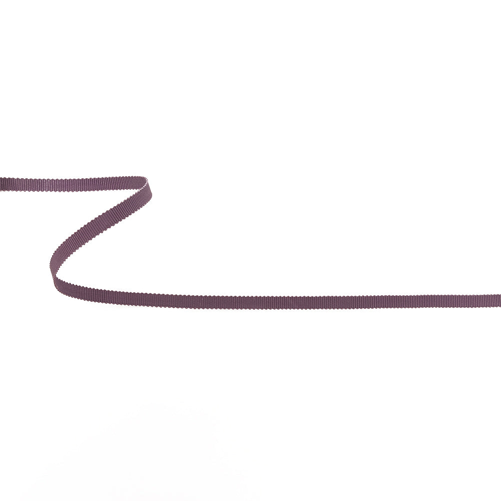 Montana Grape Petersham Grosgrain Ribbon - 0.25