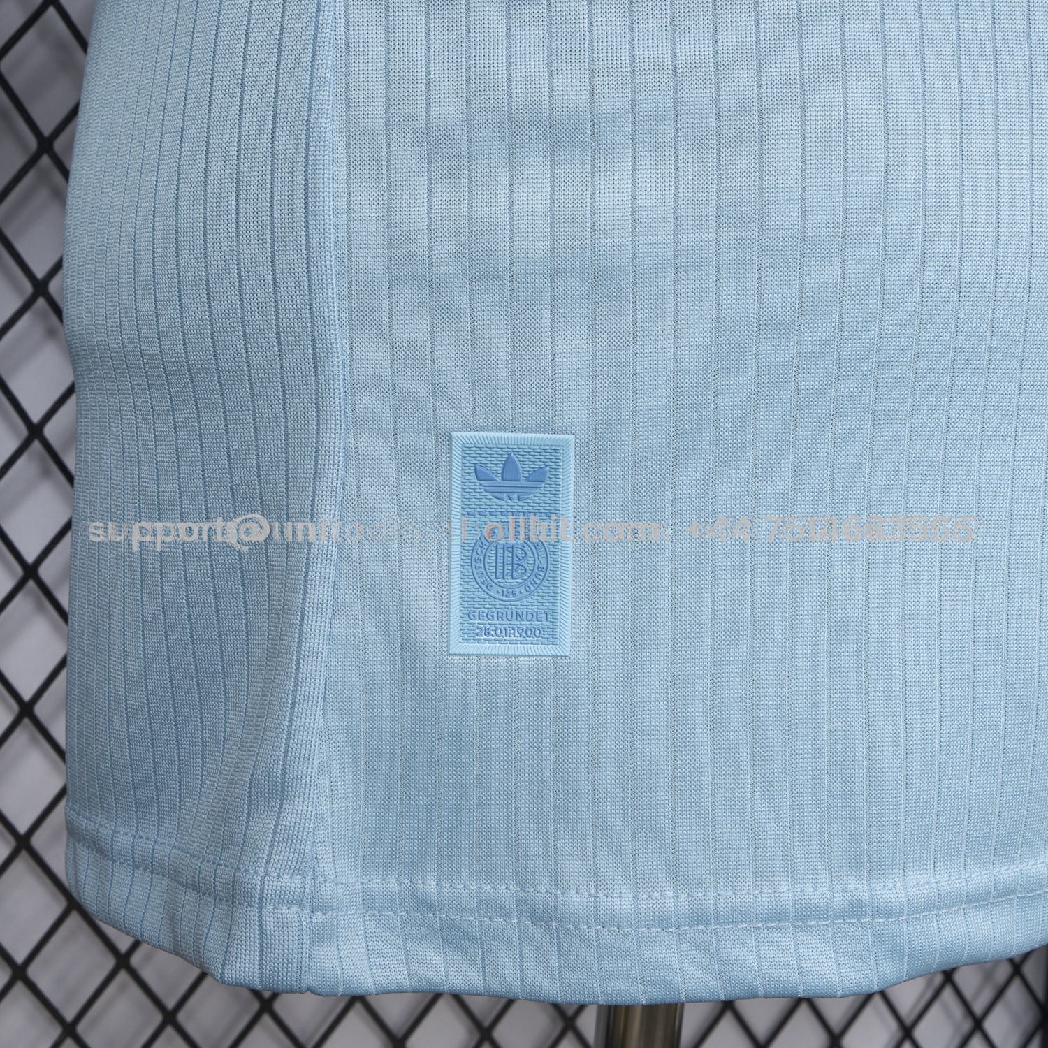 Germany 2025 125-Year Anniversary GK Blue Long Sleeve Jersey - Player Version - UnitedFutballJersey
