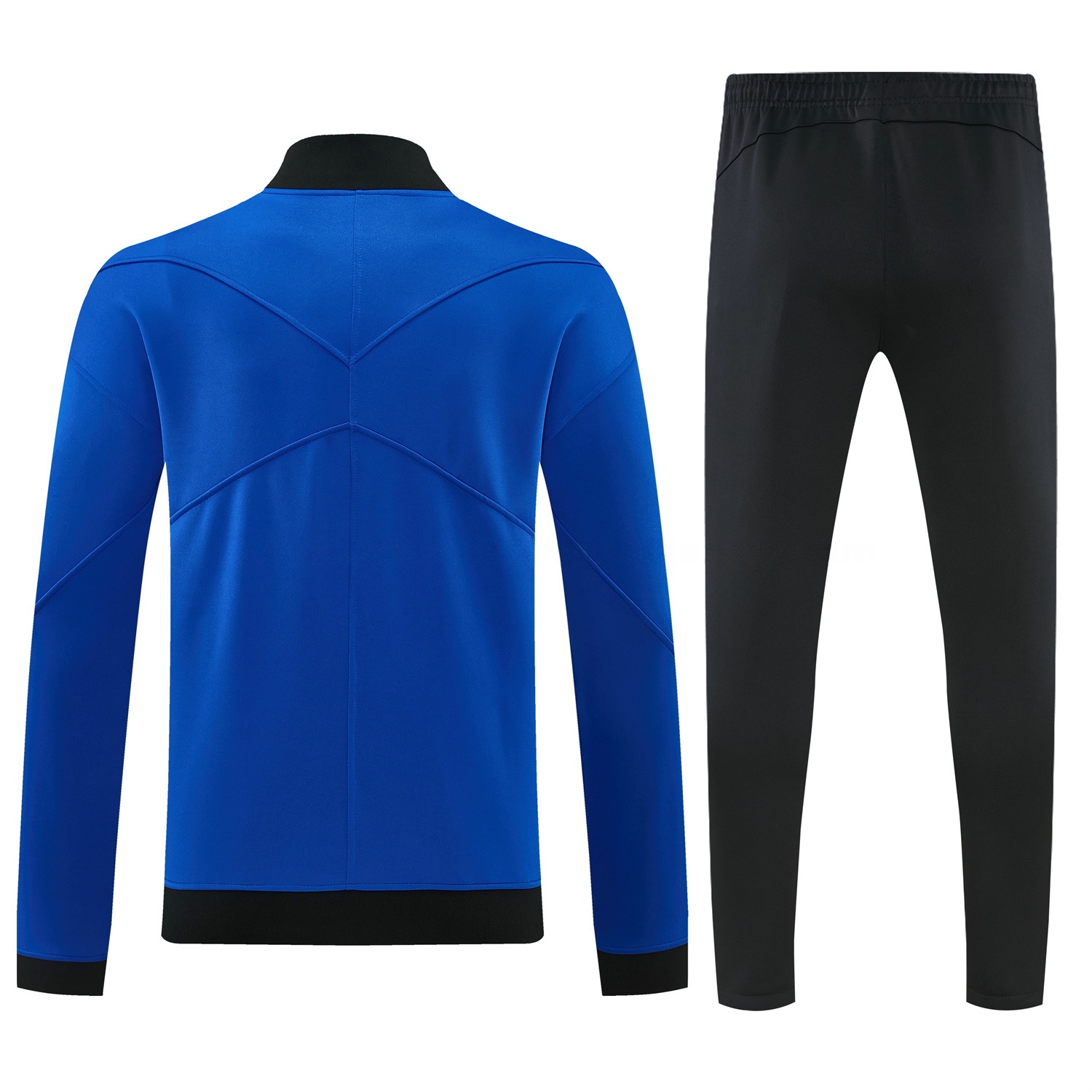 Inter Milan 25-26 Jacket Training Tracksuit - Ocean Blue Jackets & Black Pants - UnitedFutballJersey
