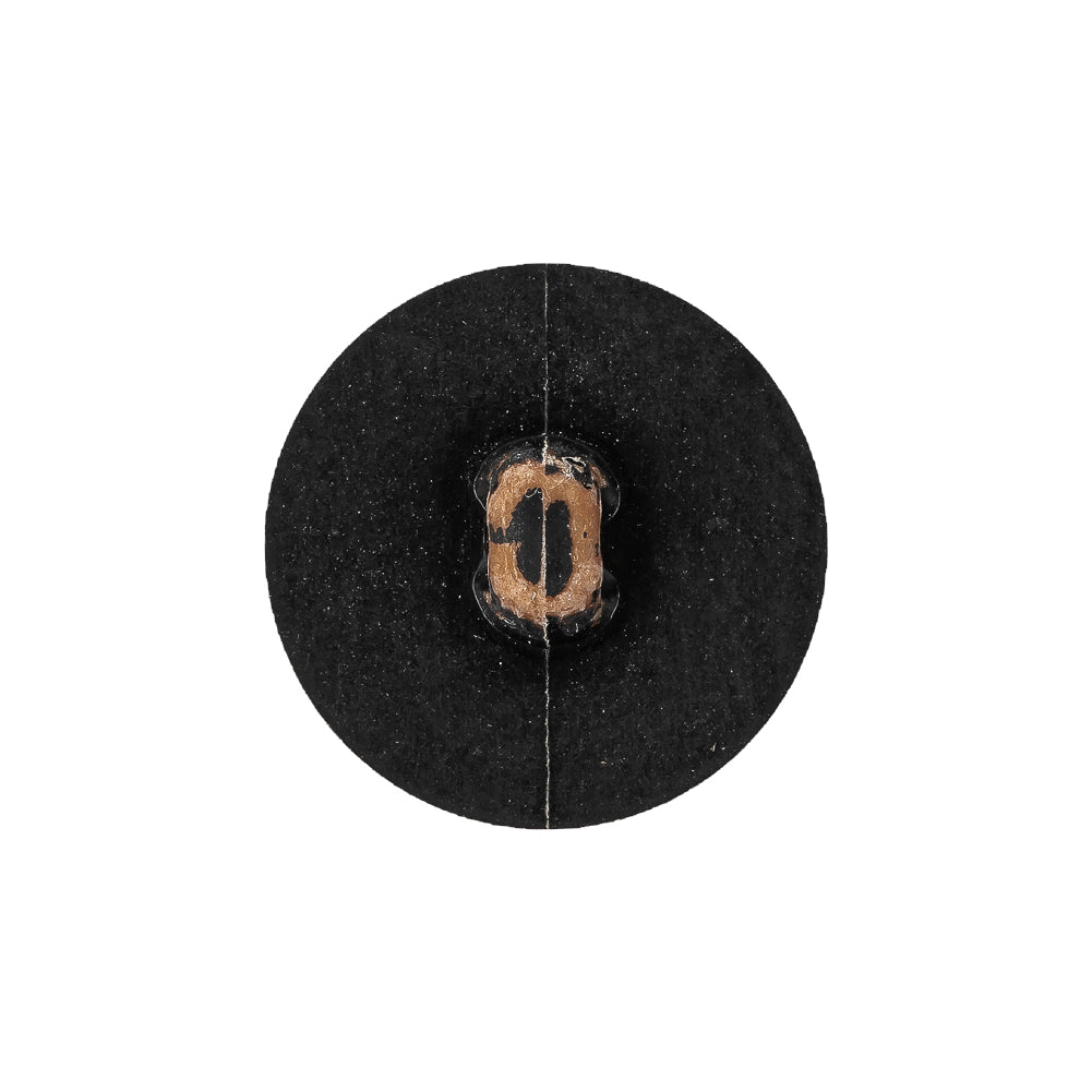 Italian Chocolate Plum and Canteen Weathered Faux Leather Shank Back Button - 34L/21.5mm - Joann Fabrics