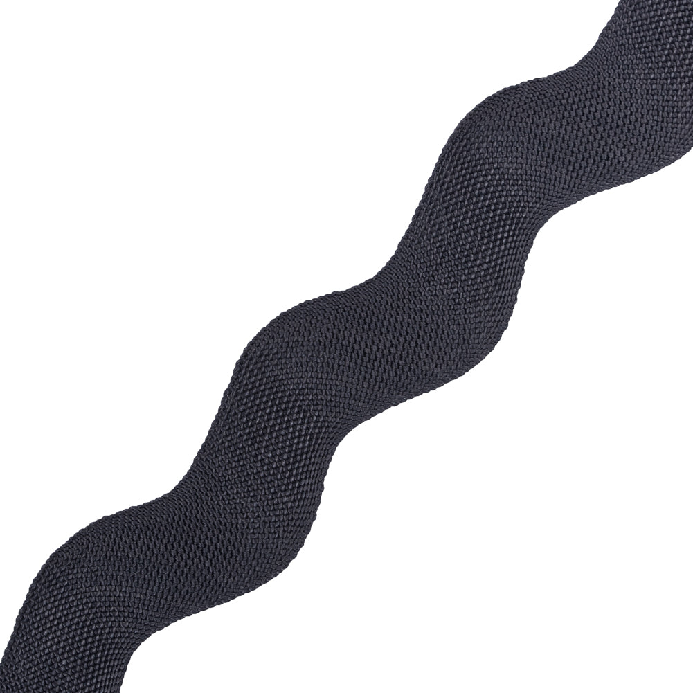 Charcoal Woven Jumbo Ric Rac - 2