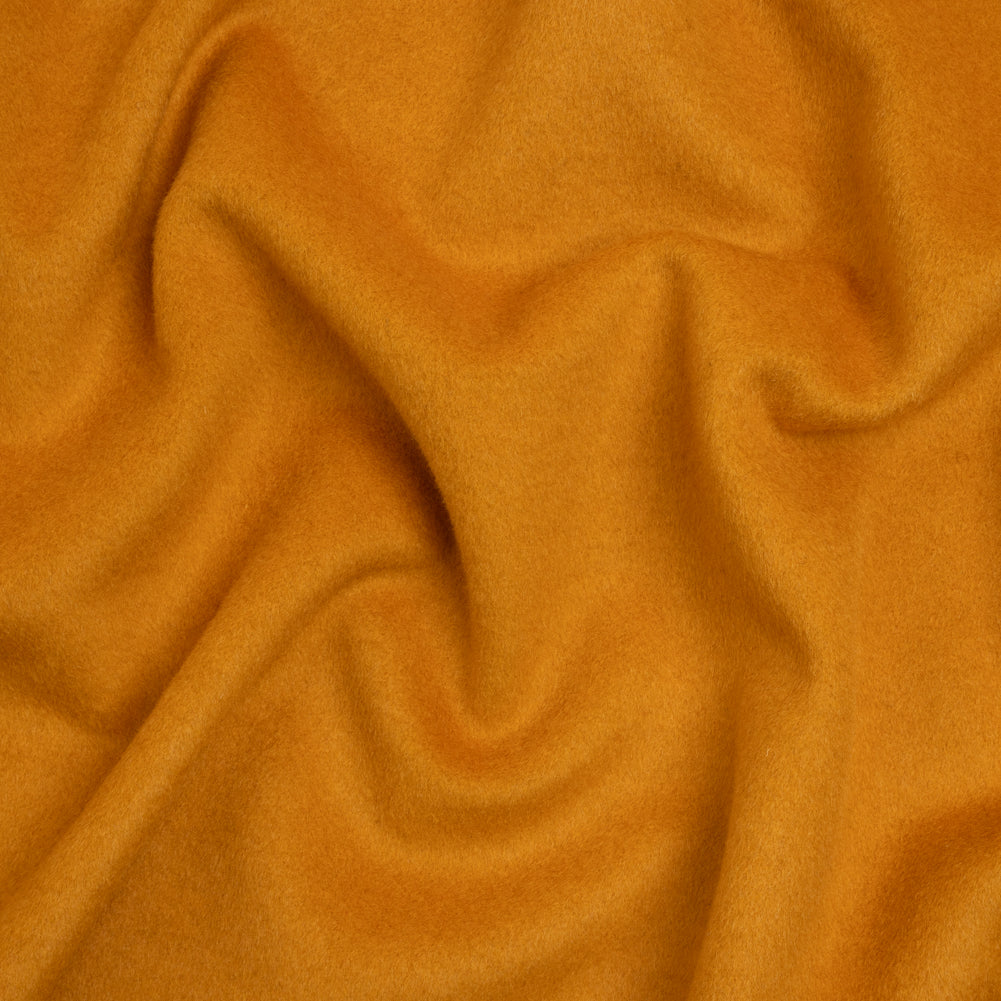 Brushed Wool Blend Coating - Marigold Yellow - Emery Collection - Joann Fabrics