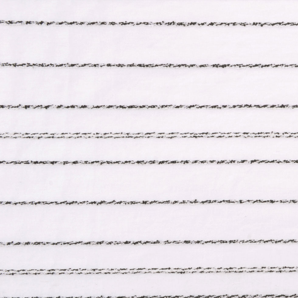 Italian Semi-Sheer White Striped Cotton-Blended Woven - Joann Fabrics