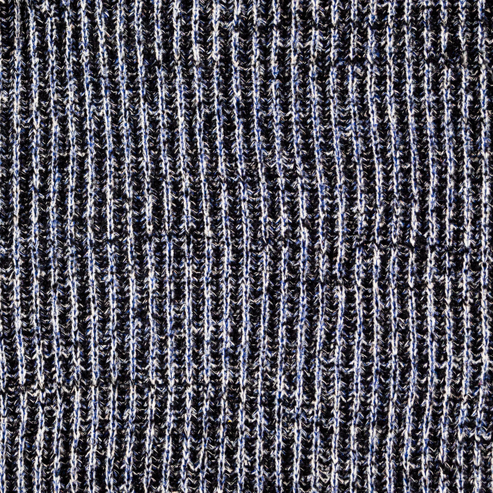 Navy and White Chunky Wool Knit - Joann Fabrics