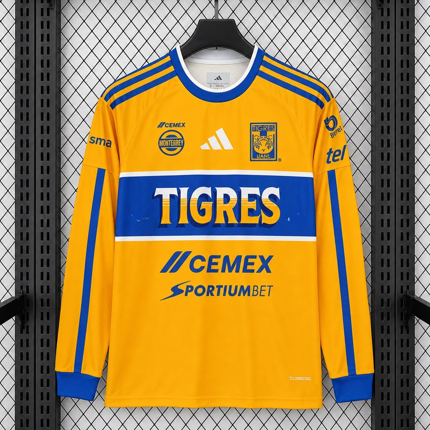 Tigres UANL 26-27 Home Long Sleeves Jersey - Fans Version - UnitedFutballJersey