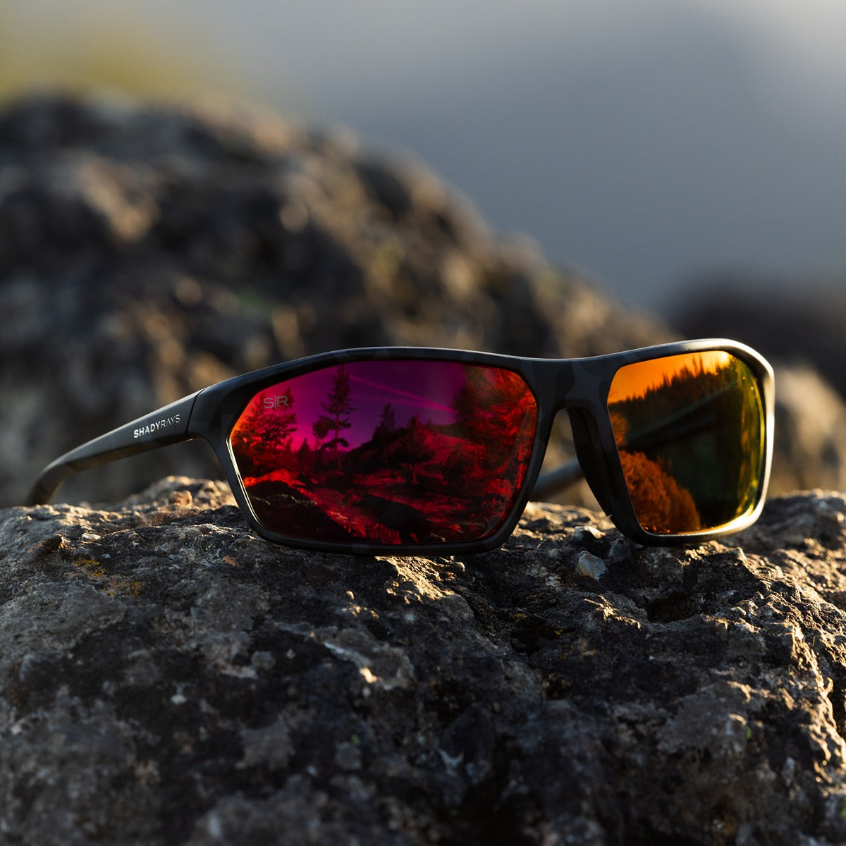Ace – Crimson Camo Polarized