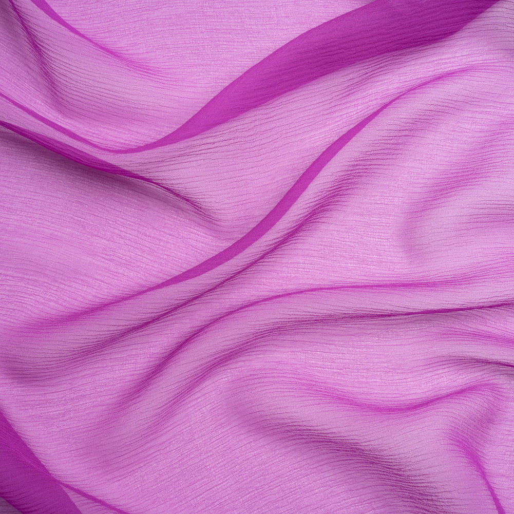 Crinkled Silk Chiffon - Sparkling Purple - Premium Collection - Joann Fabrics