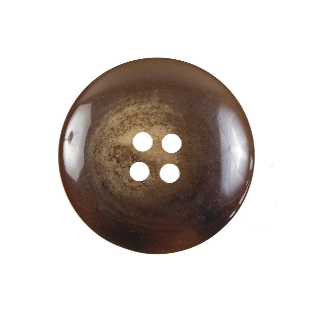 Brown Plastic 4-Hole Button - 40L/25.5mm - Joann Fabrics