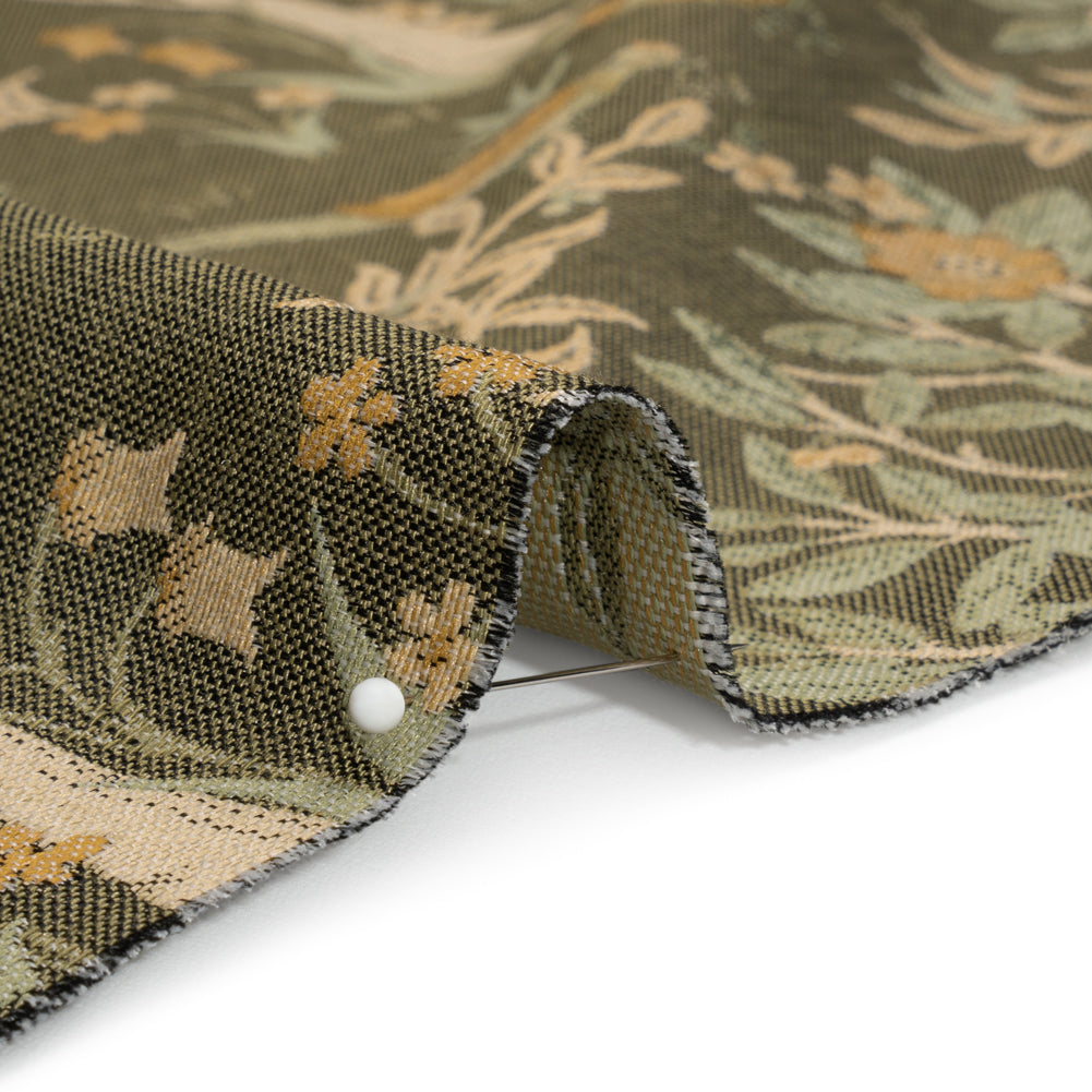 Drapery Jacquard - Forest Pheasants in the Orchard - British Imported - Joann Fabrics