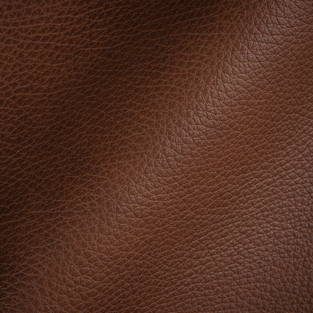 Moscato Italian Cognac Aniline Dyed Soft Top Grain Performance Cow Leather Hide with Protective Topcoat - Joann Fabrics