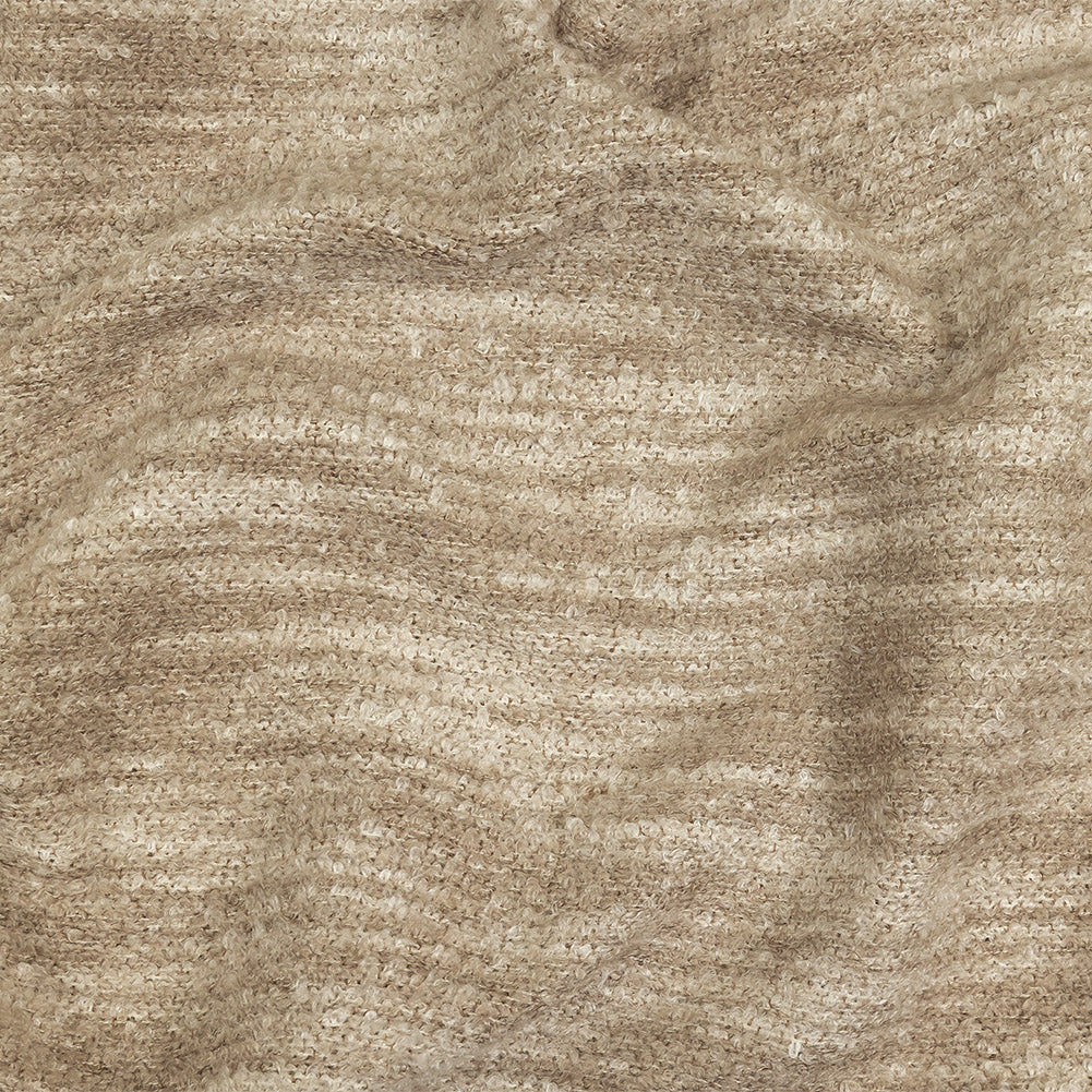 Mineral Striated Upholstery Boucle with Tan Woven Backing - Joann Fabrics