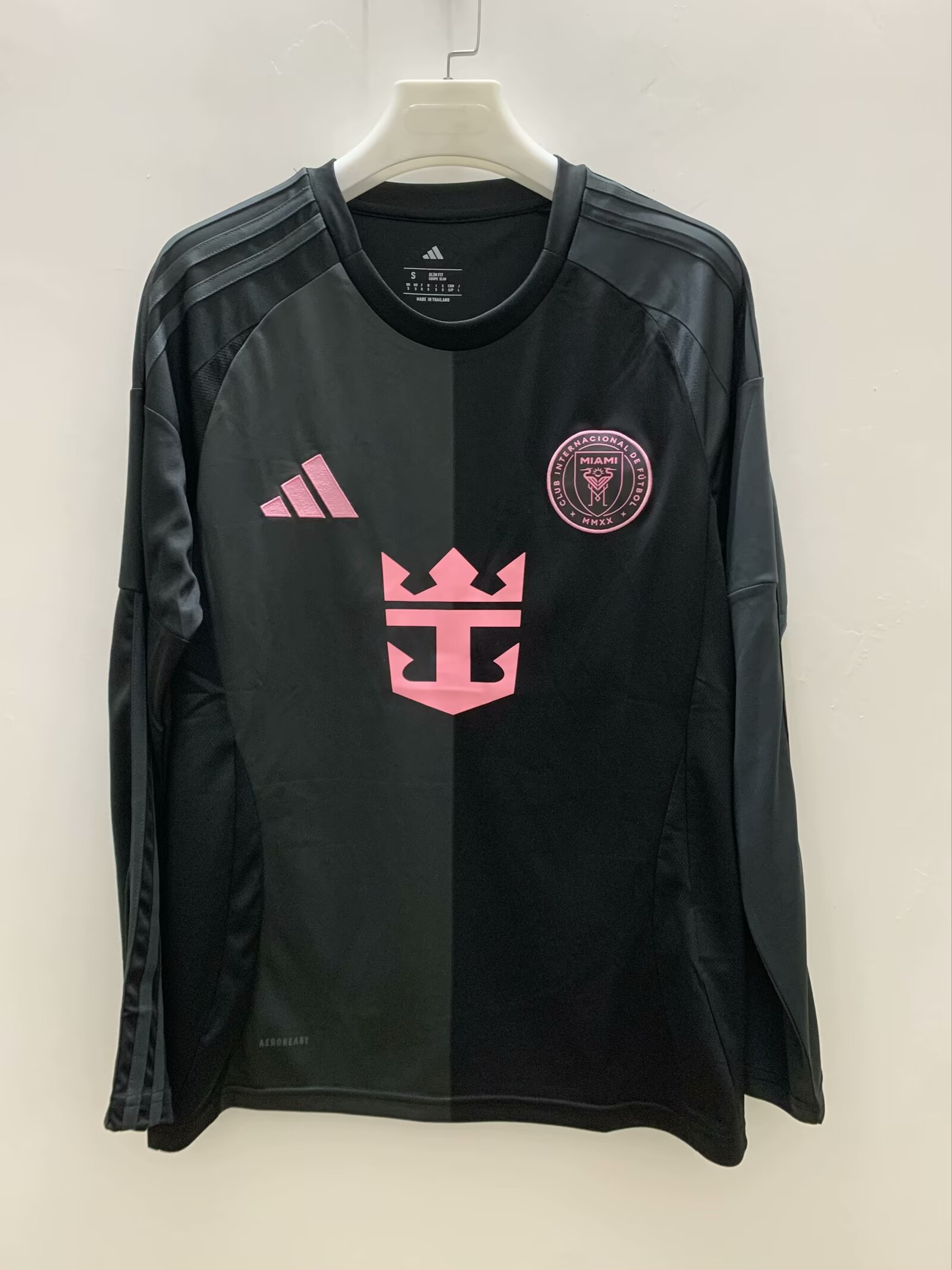 2025/2026 Long Sleeves Inter Miami Away Football Jersey 1:1 Thai Quality