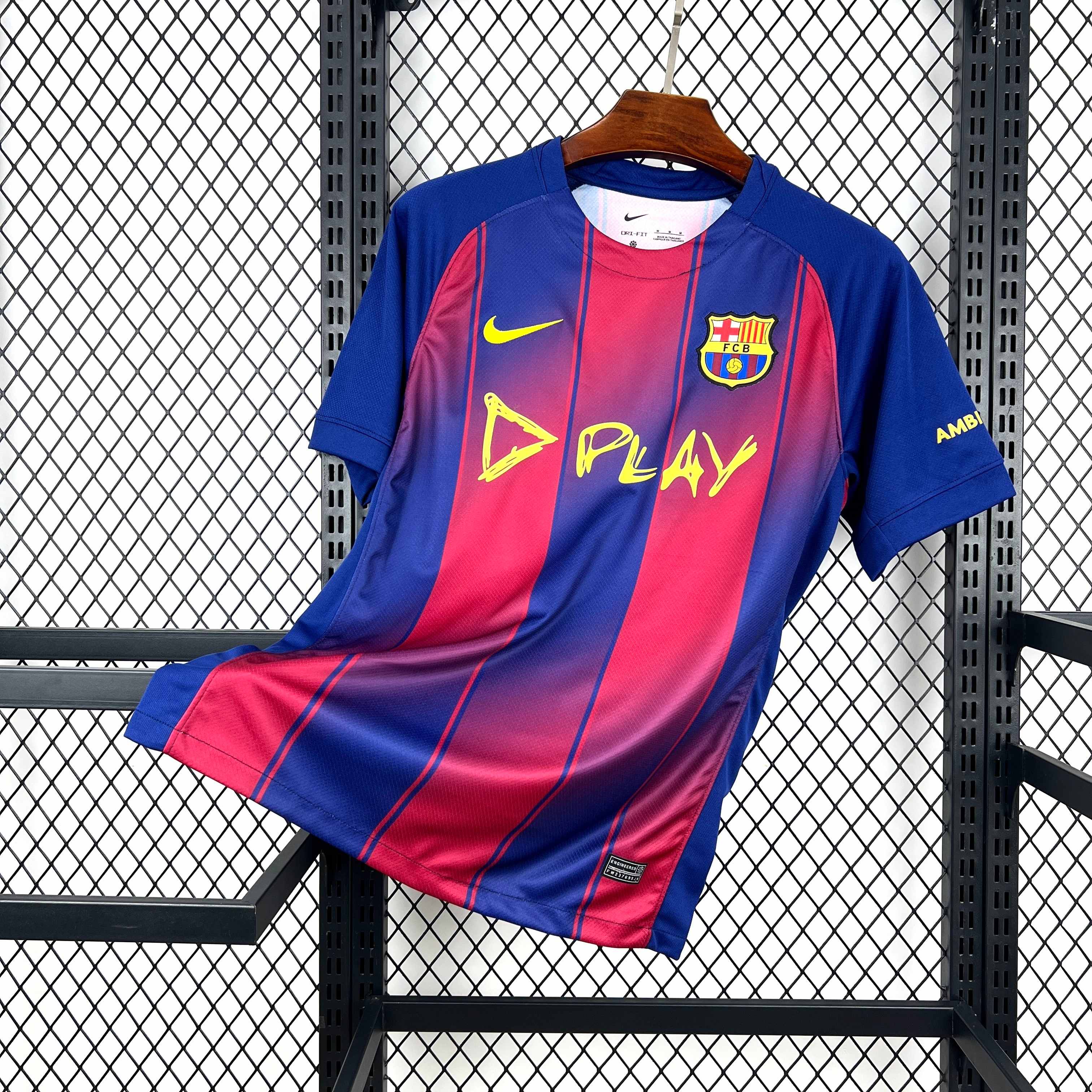 2025/2026 Barcelona Home Derby Special Edition Football Jersey 1:1 Thai Quality