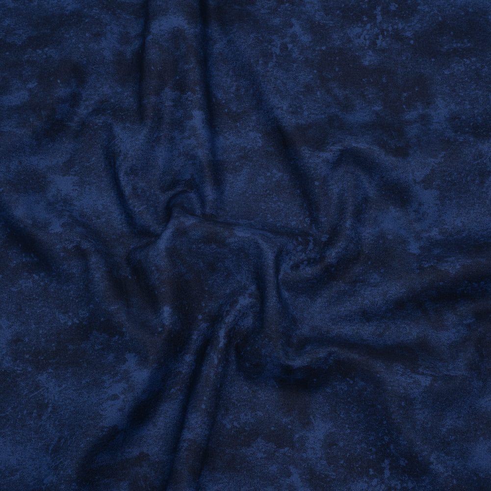 Printed Quilting Cotton by Deborah Edwards Northcott Studio - Midnight Fresco Texture - Toscana Collection - Joann Fabrics