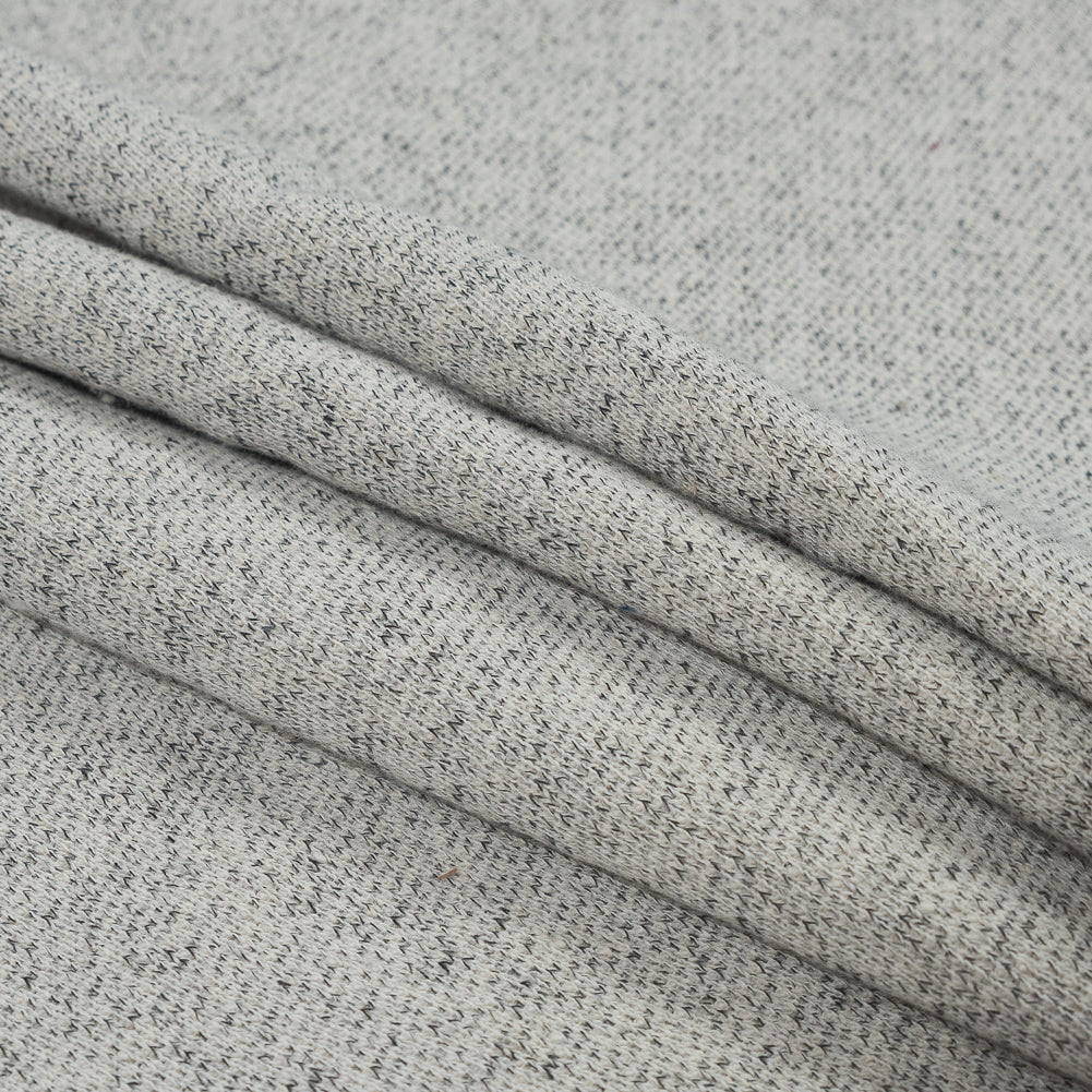 Thick Cotton French Terry - Salt and Pepper - Joann Fabrics