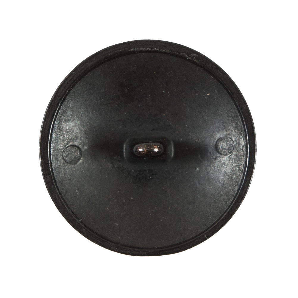 Italian Black Button with Double-Headed Eagle Emblem - 44L/28mm - Joann Fabrics
