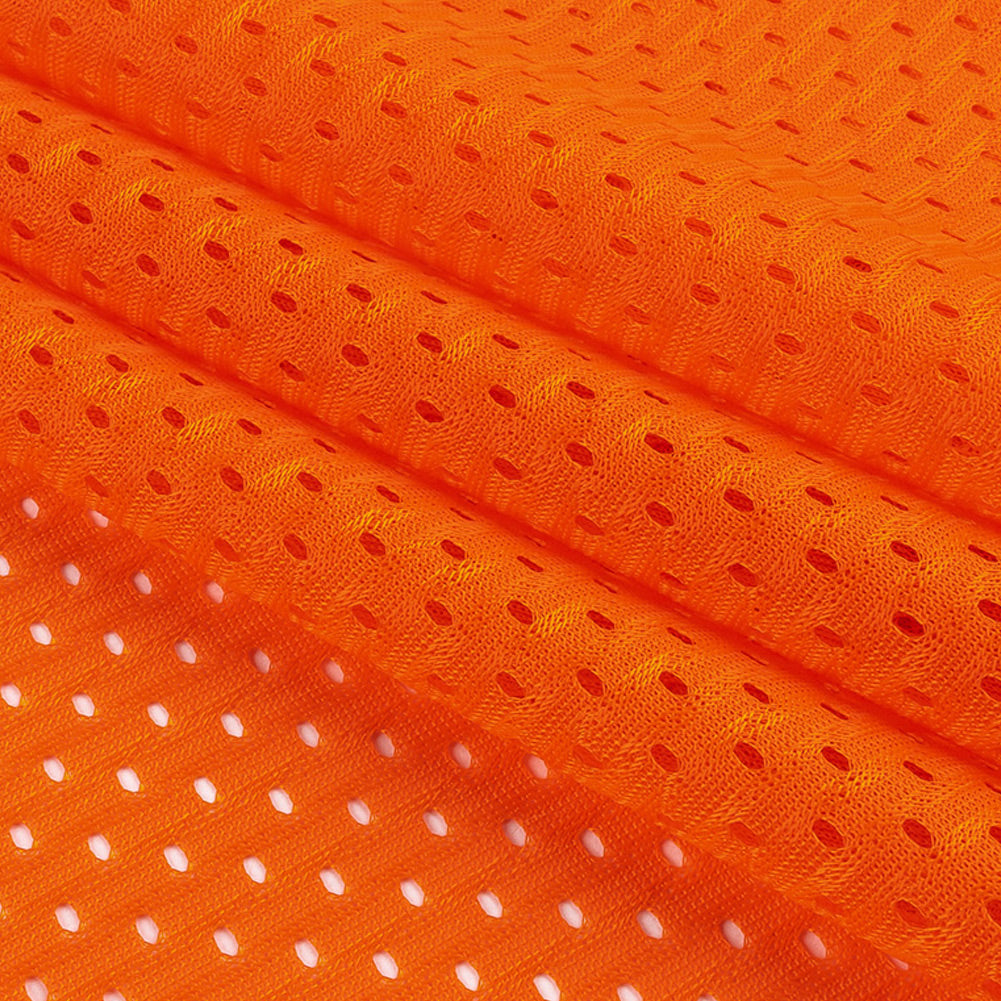 Polyester Athletic Mesh - Golden Poppy - Heracles Collection - Joann Fabrics