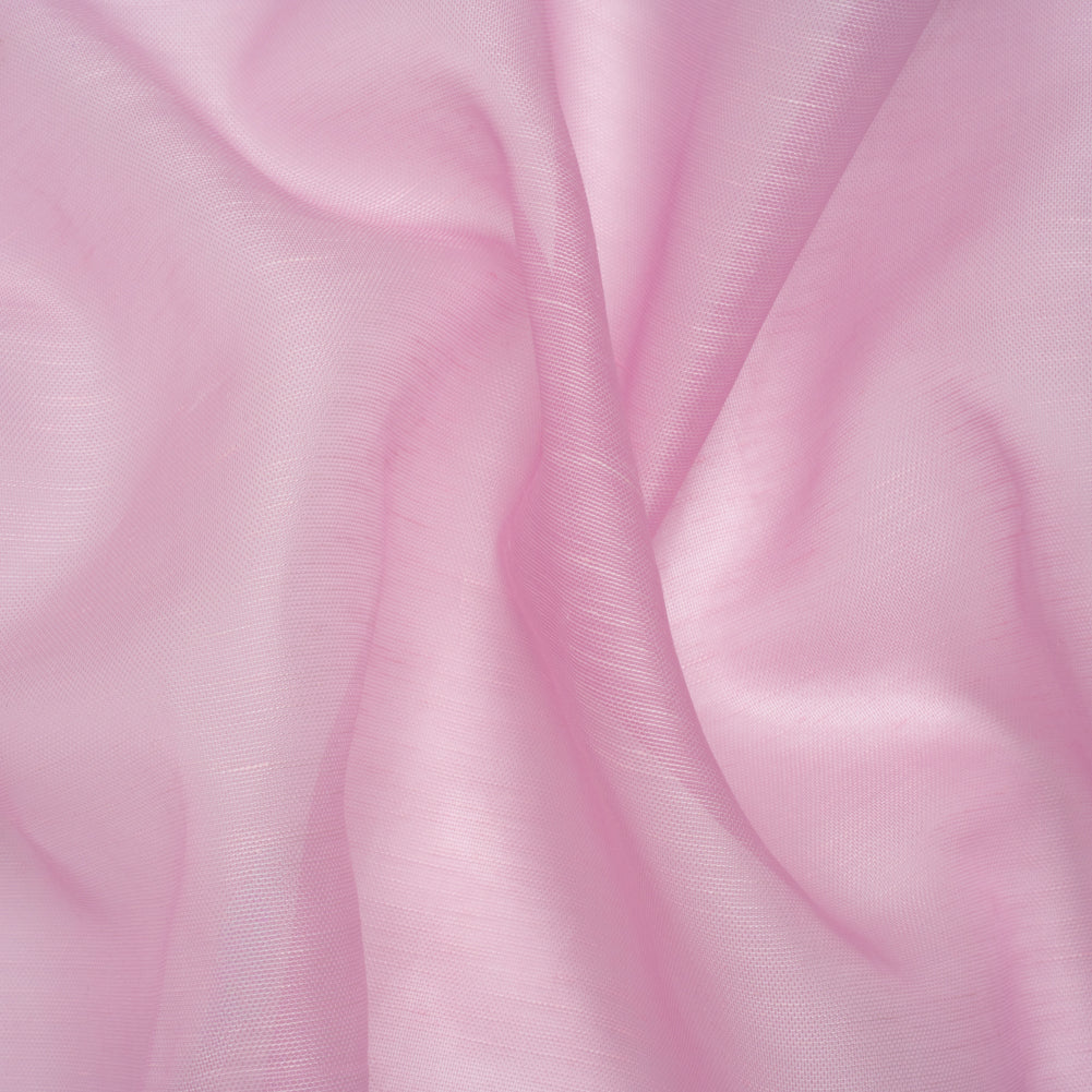 Linen and Silk Scrim - Orchid Pink - Famous Australian Designer Deadstock - Joann Fabrics