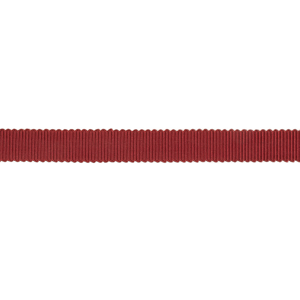 Wine Petersham Grosgrain Ribbon - 0.375