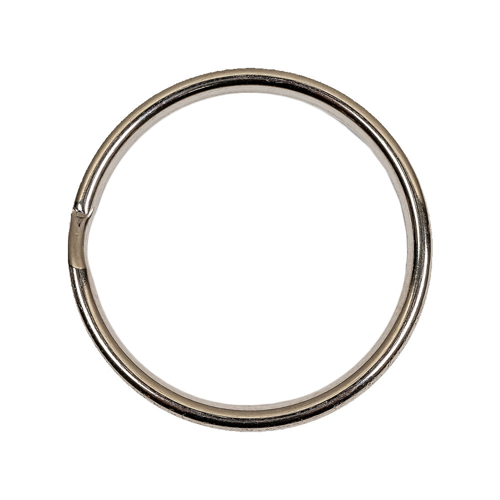 Nickel Metal Split Keychain Ring - 1.125