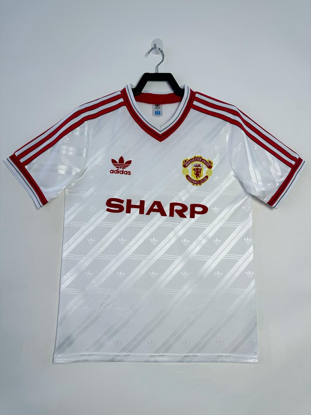 1986/1988 Retro Manchester United Away Football Shirt 1:1 Thai Quality