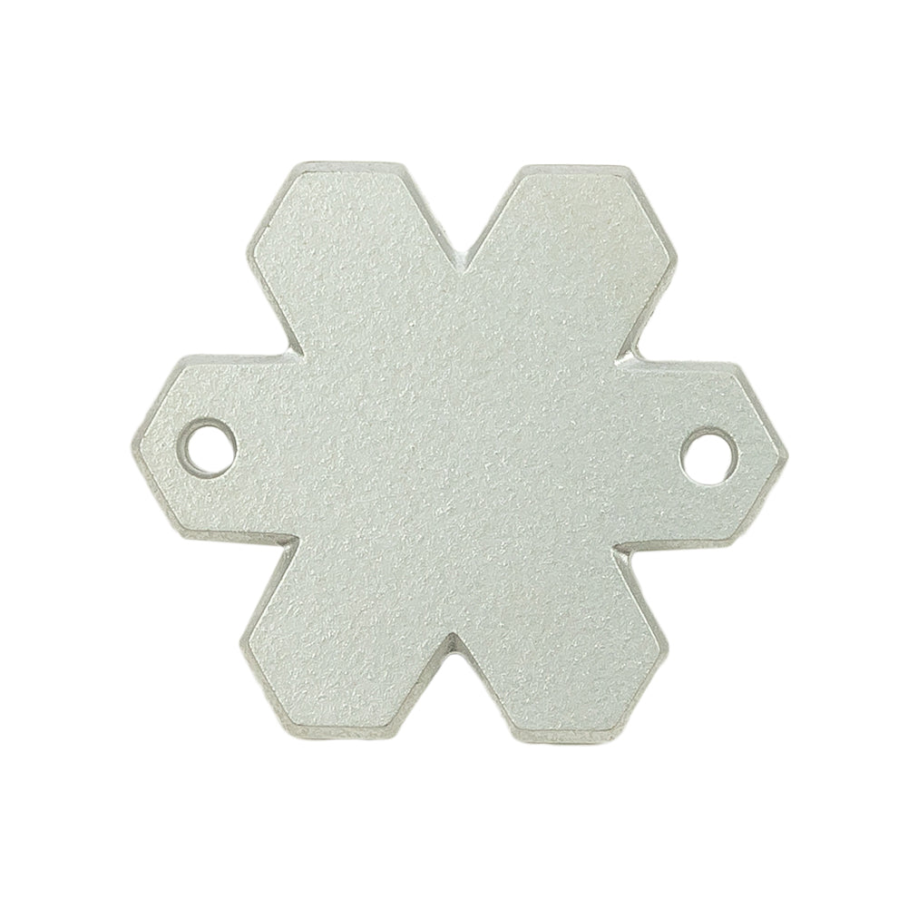 Vintage Crystal Tabac Snowflake Sew-On Rhinestone - 30mm - Joann Fabrics