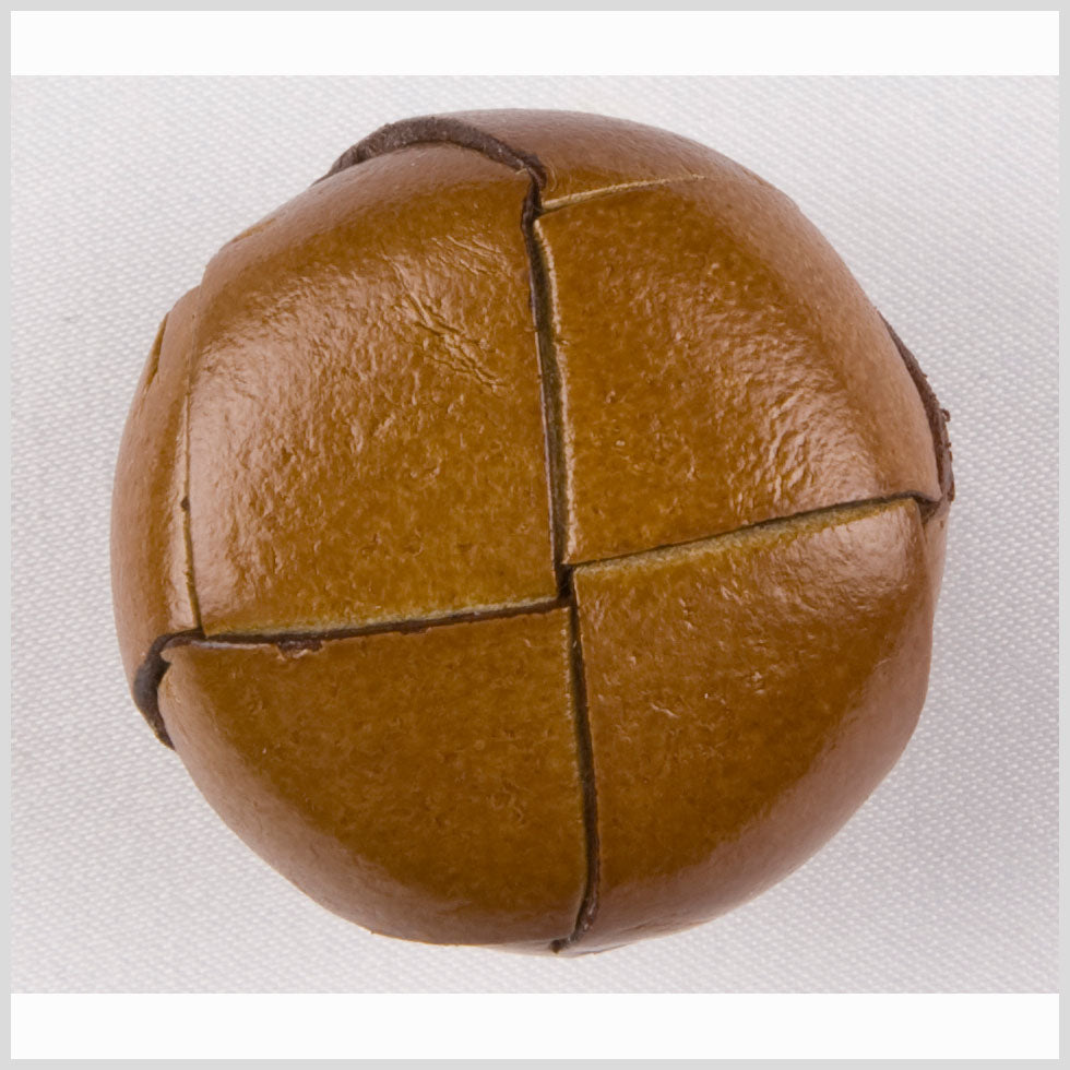 Natural Leather Button - 32L/20mm - Joann Fabrics