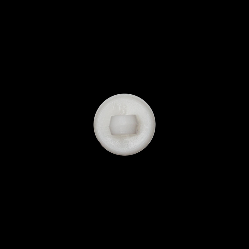 Italian Ivory Plastic Shank Button - 16L/10mm - Joann Fabrics