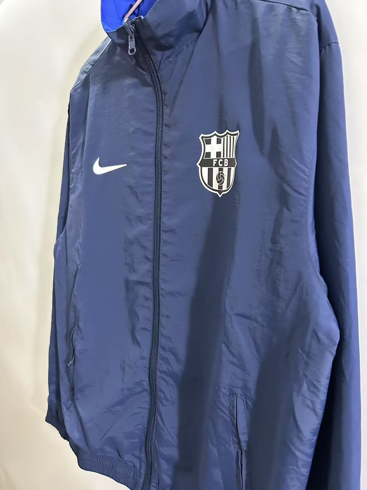 2025/2026 Barcelona Reversible Windbreaker Soccer Jersey 1:1 Thai Quality 02