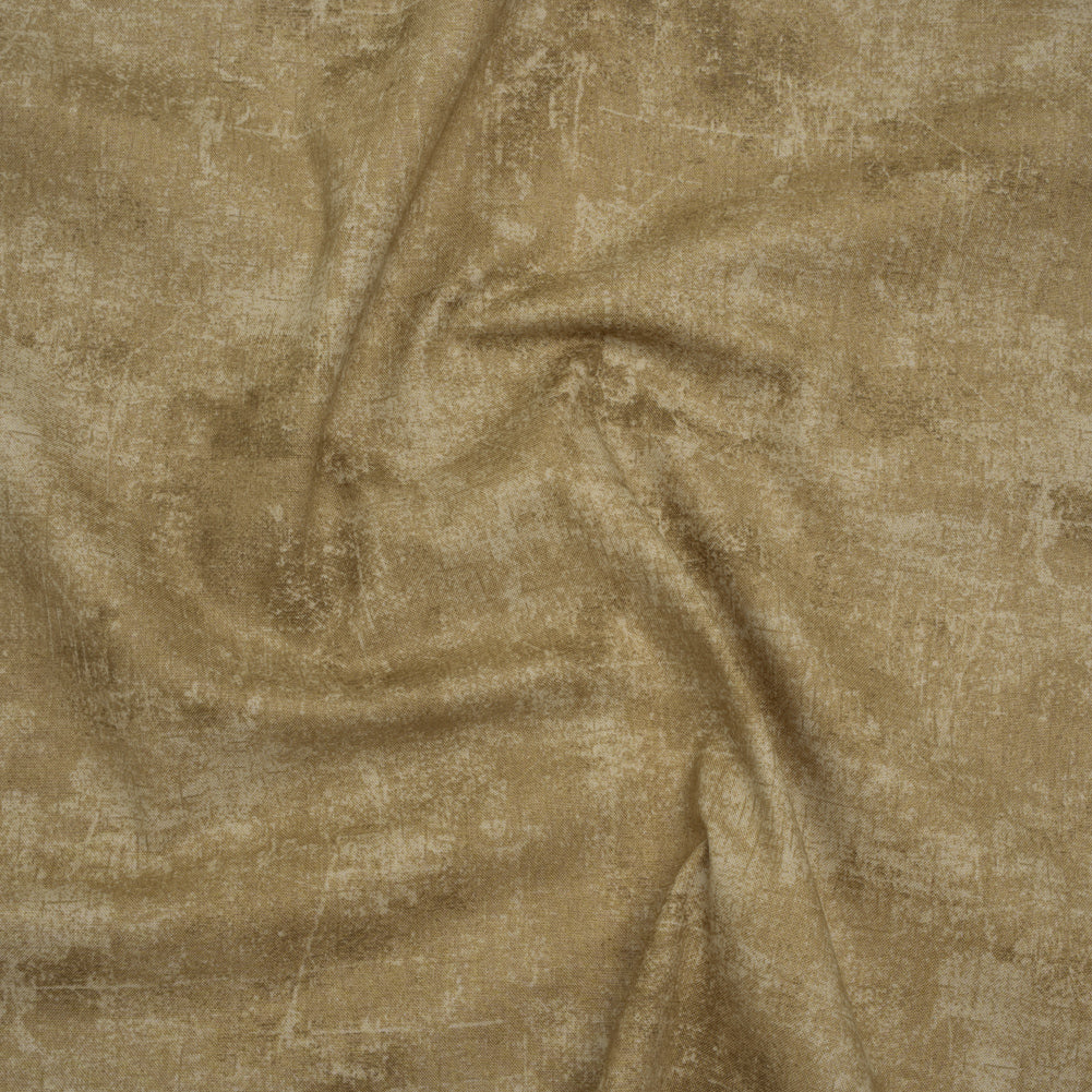 Printed Quilting Cotton by Northcott - Brown Rice Painterly Texture - Canvas Collection - Joann Fabrics