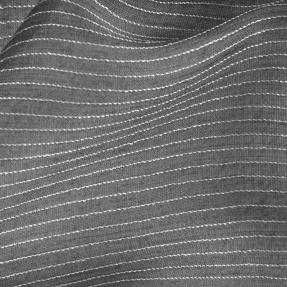Gray/Silver Striped Polyester Chiffon - Joann Fabrics