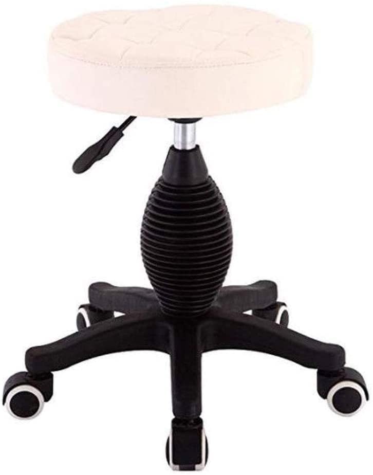 Stools,Rolling Stool on Wheels Bar Stool Counter Stool Adjustable ...