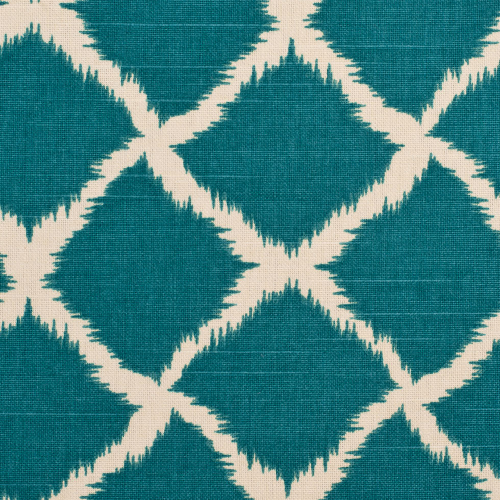 Peacock Geometric Canvas - Joann Fabrics