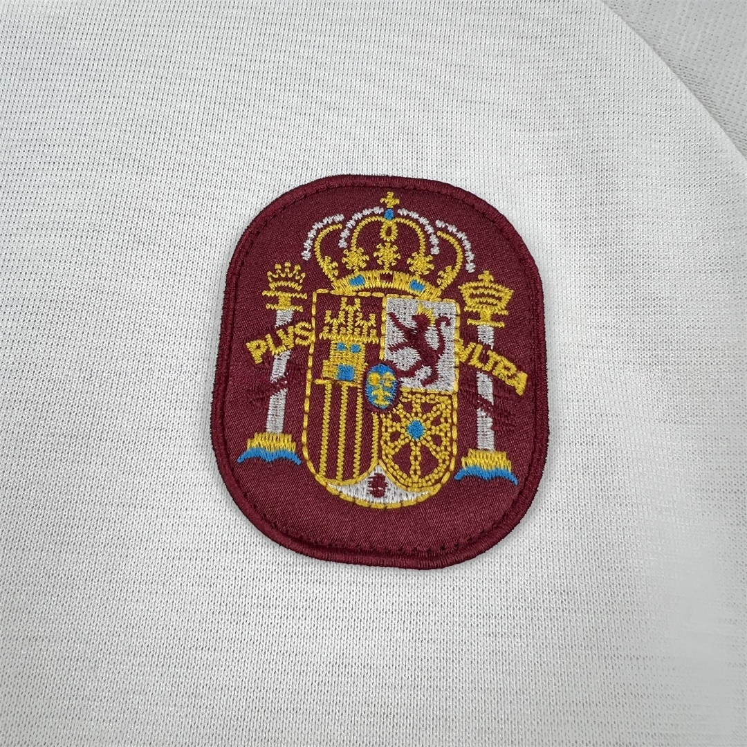 Spain 2026 Travel White Jersey - Fans Version - UnitedFutballJersey