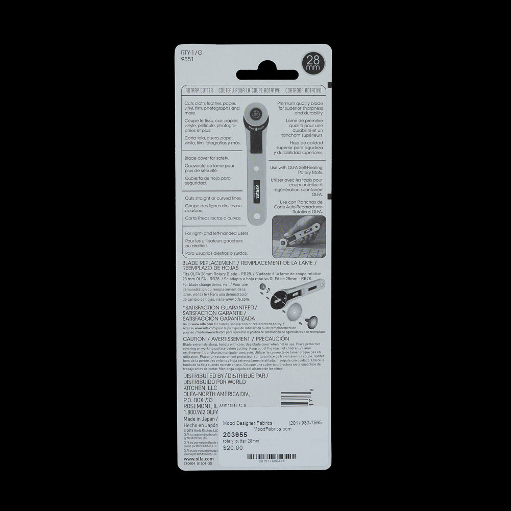 Olfa Rotary Cutter 28mm - Joann Fabrics