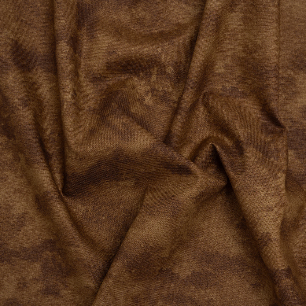 Printed Quilting Cotton by Deborah Edwards Northcott Studio - Chocolate Fresco Texture - Toscana Collection - Joann Fabrics