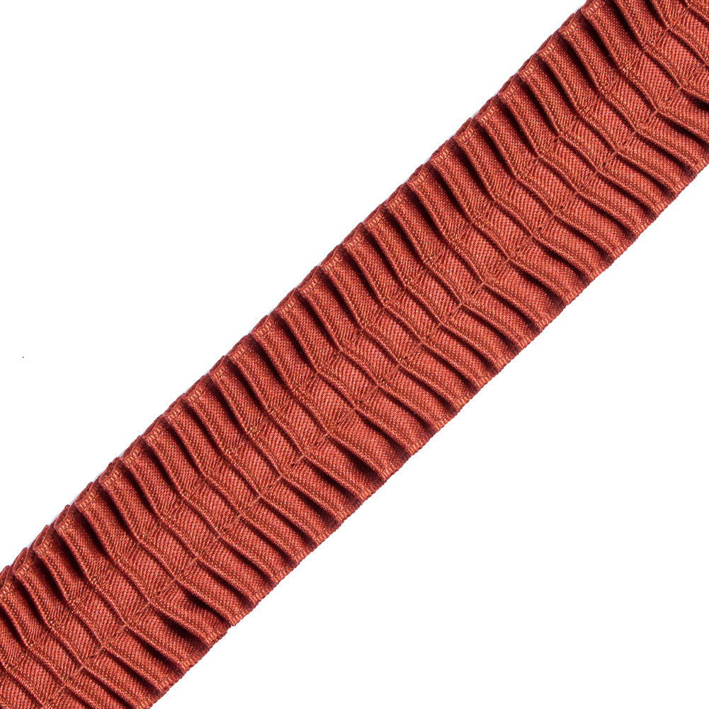 Italian Copper Deep Knife Pleated Trimming - 1