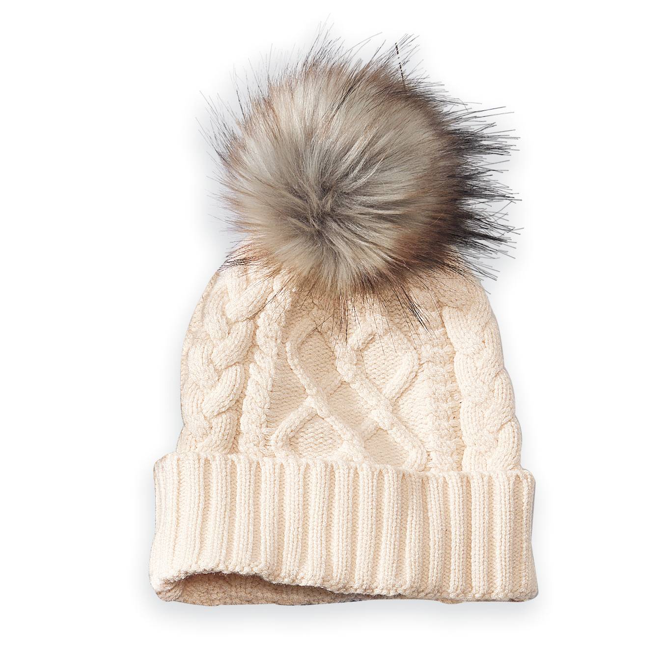 Cable Pompom Hat - Northstyle Catalog
