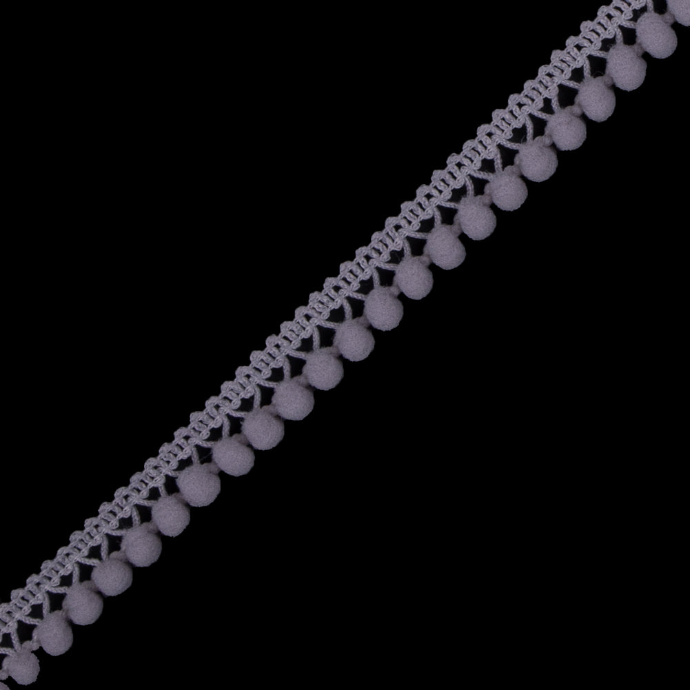 European Gray Single Row Mini Pom Pom Trim - Joann Fabrics