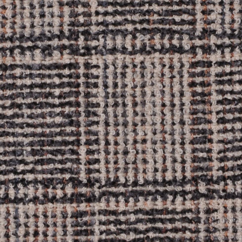 Natural/Gray/Black Plaid Wool Boucle - Joann Fabrics