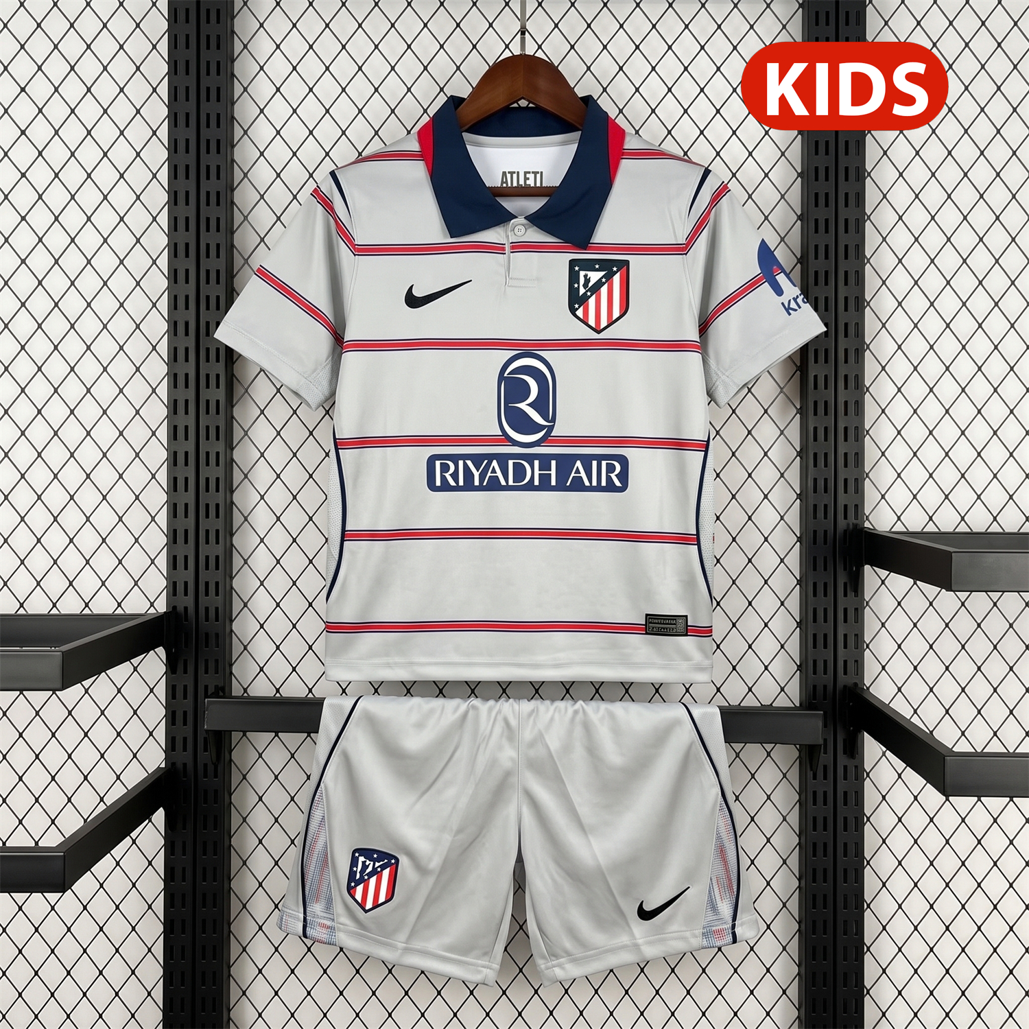 Atletico Madrid 26-27 Third Kids Kit - UnitedFutballJersey
