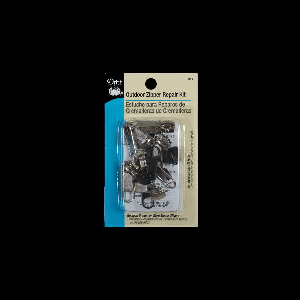 Outdoor Zipper Repair Kit - Assorted Sizes - Joann Fabrics