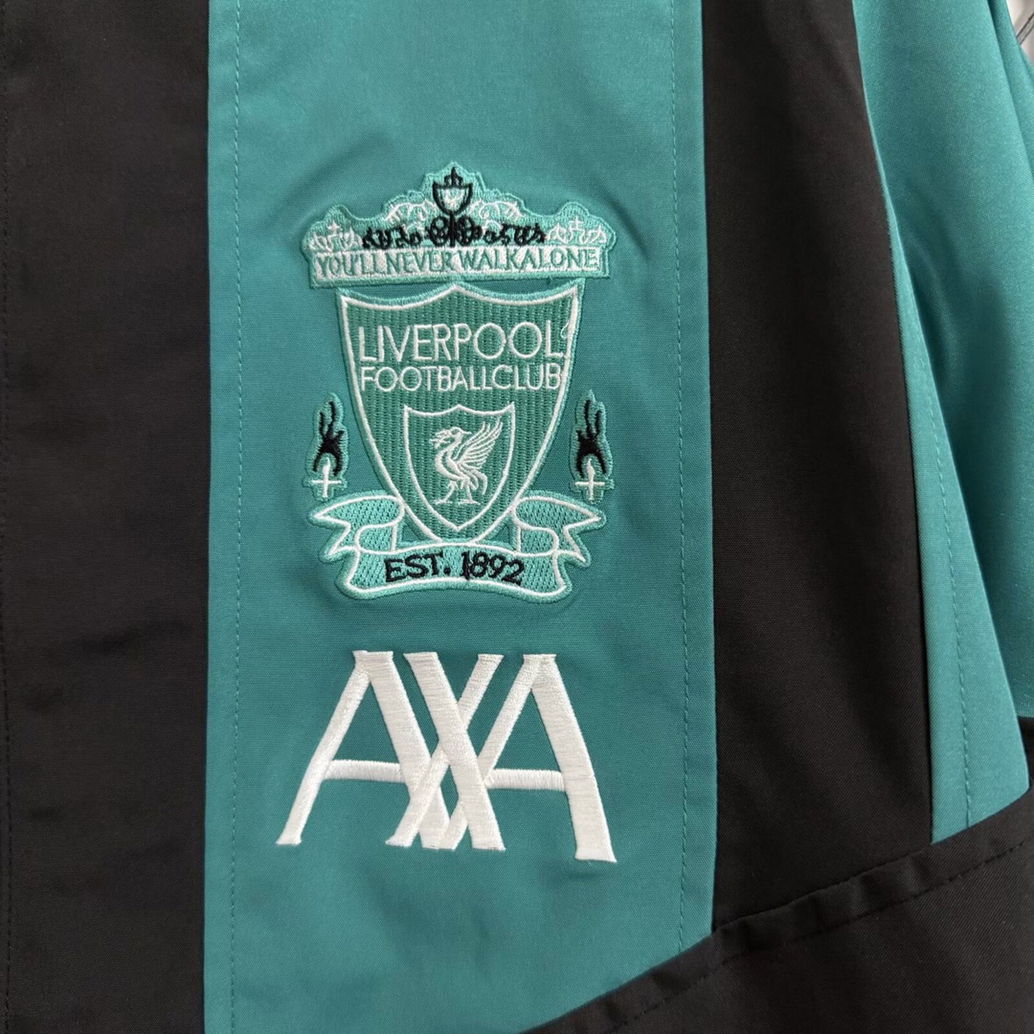 Liver.pool 26-27 EQT Black Green Windbreaker Jacket - UnitedFutballJersey