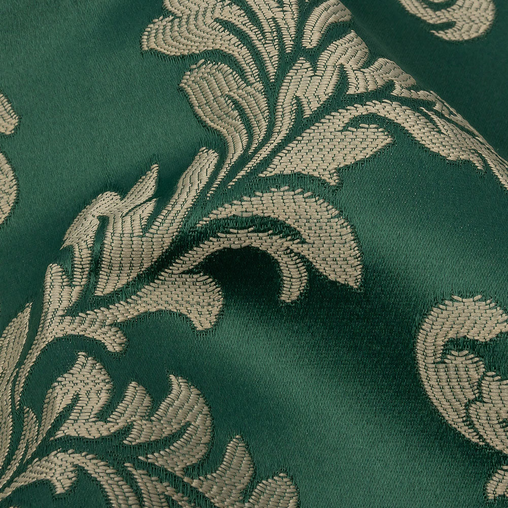 Drapery Jacquard - Emerald Elegant Ferns - British Imported - Joann Fabrics