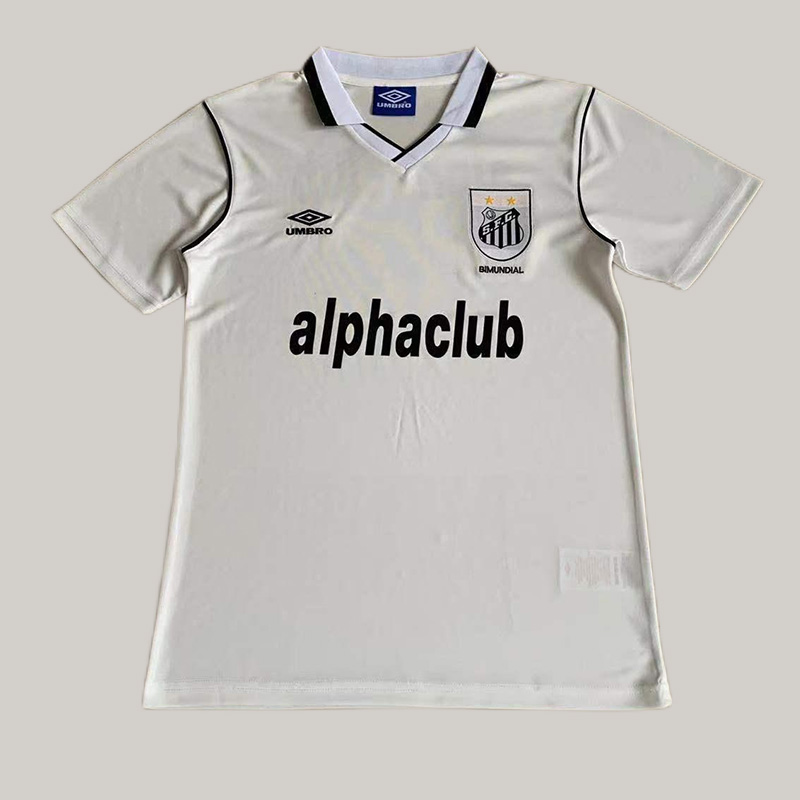 2001/2002 Retro Santos Home Soccer Jersey 1:1 Thai Quality