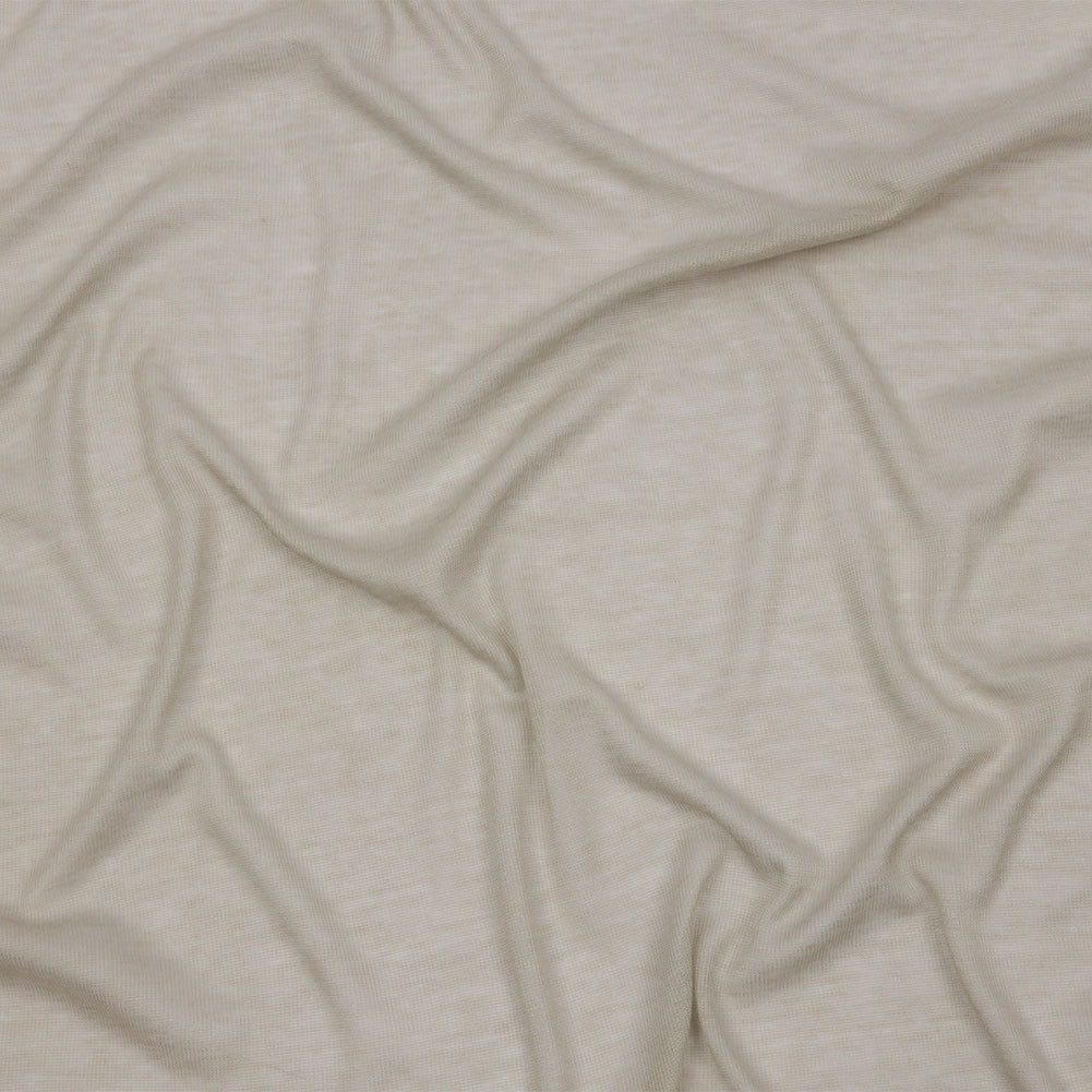 Famous Designer Light Stone Viscose and Cotton Lightweight Interlock Knit - Joann Fabrics