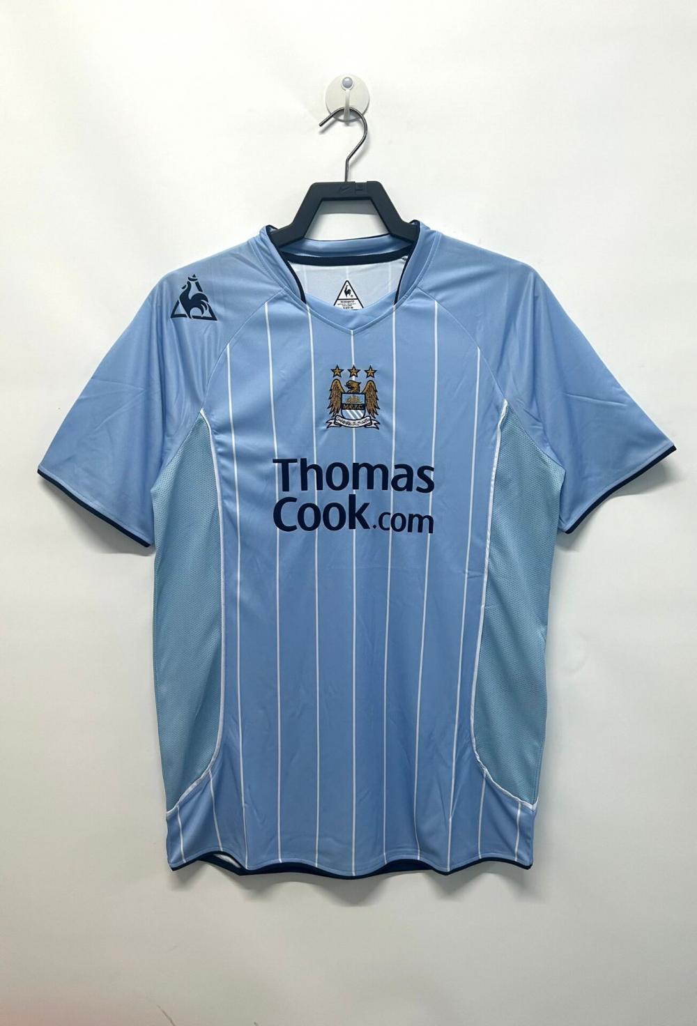2007/2008 Retro Manchester City Home Football Shirt 1:1 Thai Quality